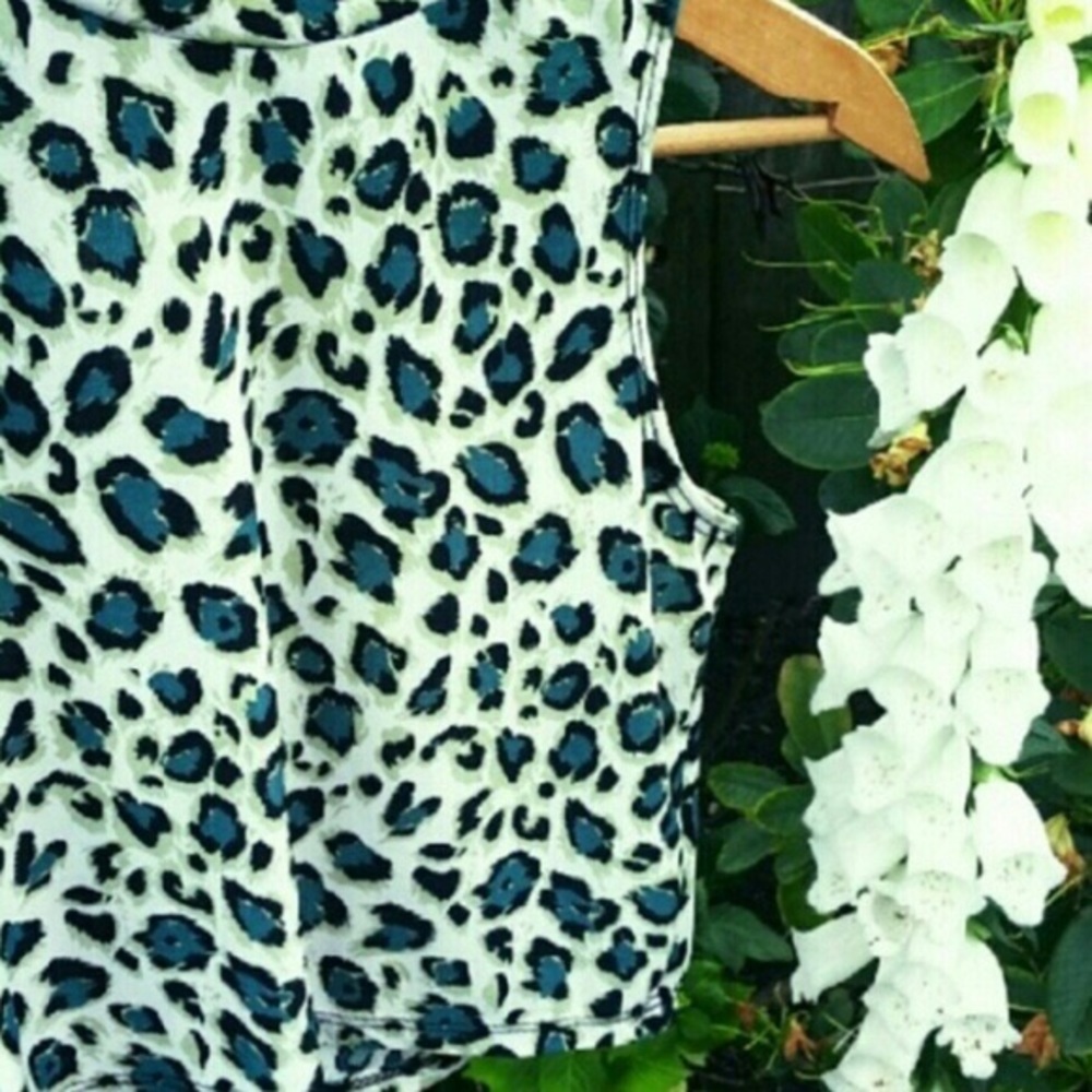 Rawr! Leopard Print Crop Top